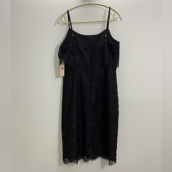 NANETTE Nanette Lepore Lace Black Dress NWT Size 6 - Picture 3 of 8